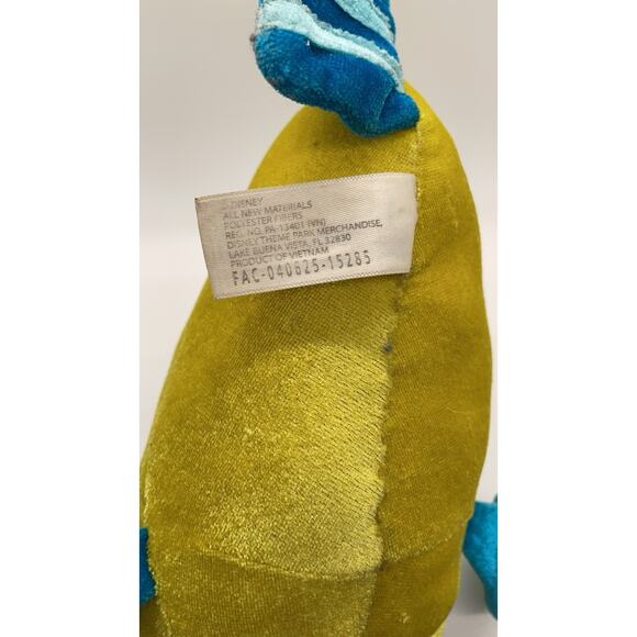 Flounder Plush Disney Parks The Little Mermaid Stuffed Animal Toy Authentic Fish - Picture 9 of 9